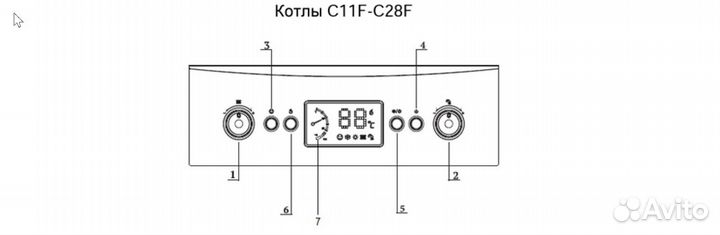 Котел газовый настенный tibor 13F, c закрытой каме