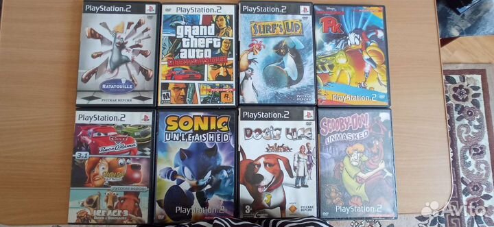 Диски на ps2