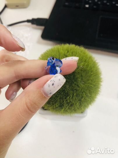 Стеклянные фигурки животных