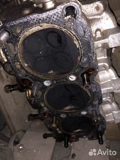 Гбц правая 6G74 dohc MPI pajero 2