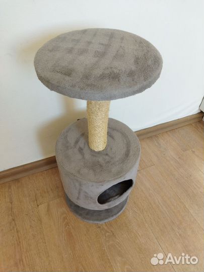 Когтеточка домик для кошки бу