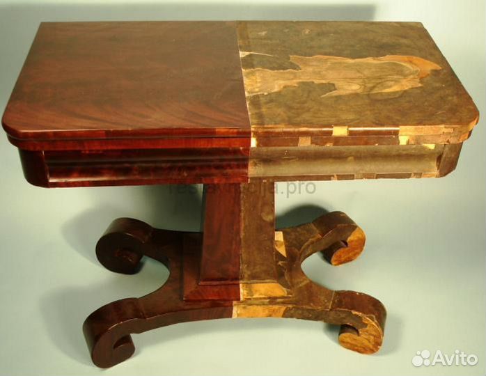 Реставрация и обивка деревянной мебели