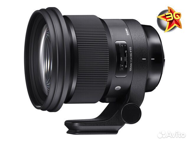 Объектив Sigma 105mm f/1.4 DG HSM Art Sony E