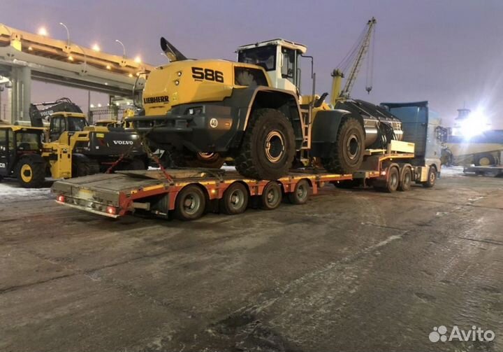 Трал перевозка негабарита