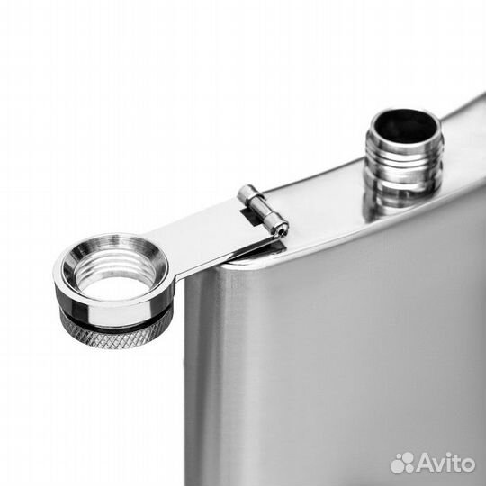 Фляжка, 180 мл, 6 oz, под нанесение, 9.5 х 11 см