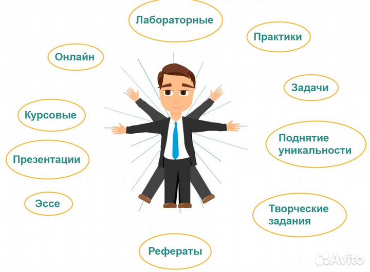 Помощь в решении задач студентам. Экзамены