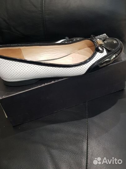 Балетки натуральная кожа 39