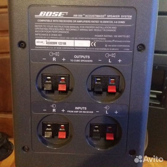 Bose Acoustimass 5+Sony LBT-A590+стойки к сателлит