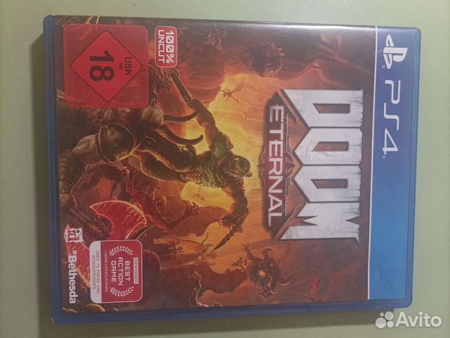 Doom Eternal (PS4) Полностью на русском (Б/У)