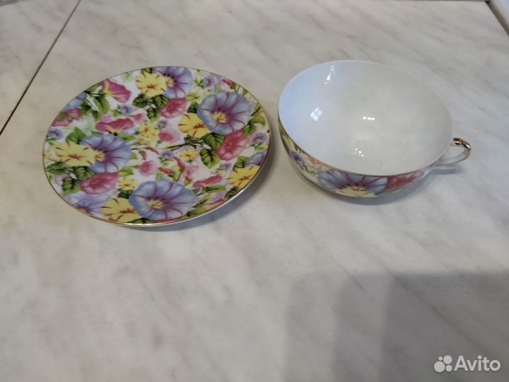 Сервиз чайный, японский фарфор Yamasen