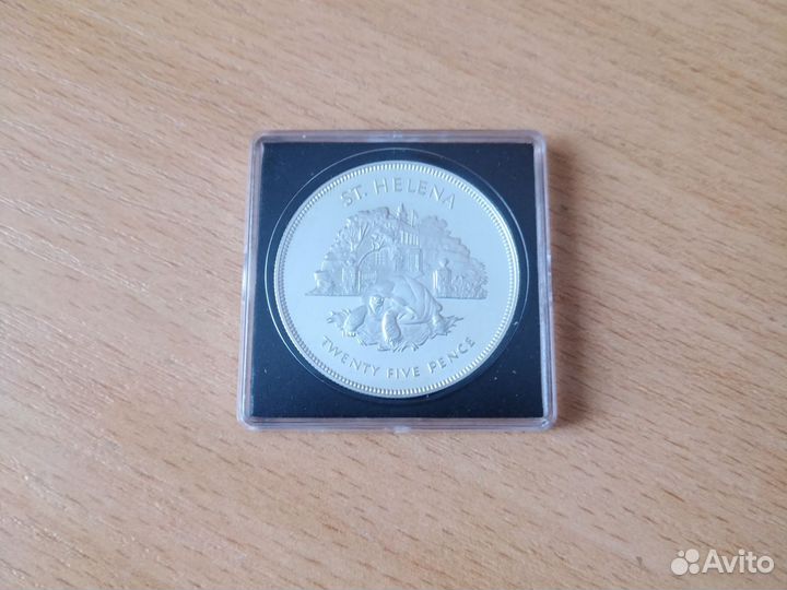 Монета острова Святой Елены