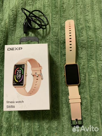Смарт-часы dexp Watch Fit SW86, розовые купить в Челябинске | Личные ...