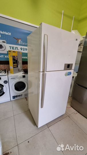 Холодильник бу LG широкий 75см