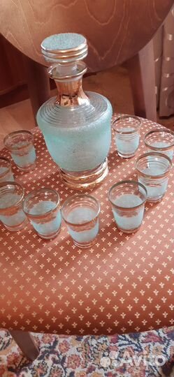 Графин с рюмками СССР