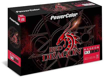 Видеокарта PowerColor AMD Radeon RX 580 Red Dragon