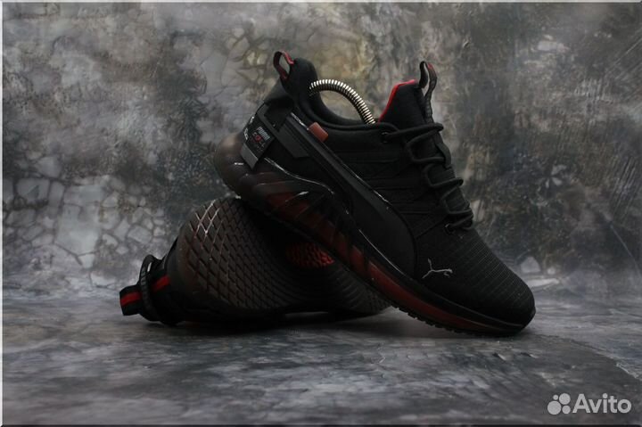 Кроссовки мужские Puma Trinomic black super 44 раз