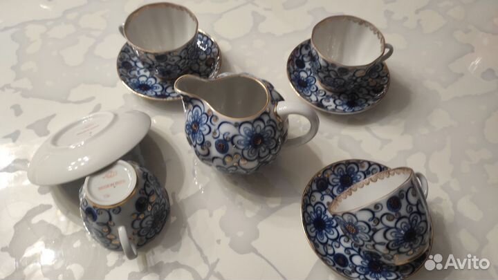 Кофейный сервиз лфз Вьюнок