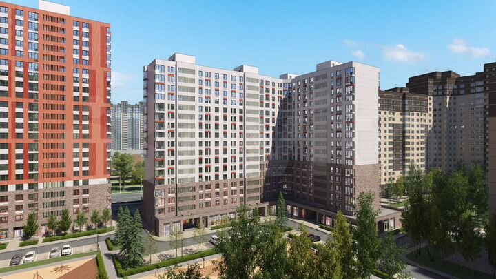 1-к. квартира, 36,4 м², 5/22 эт.