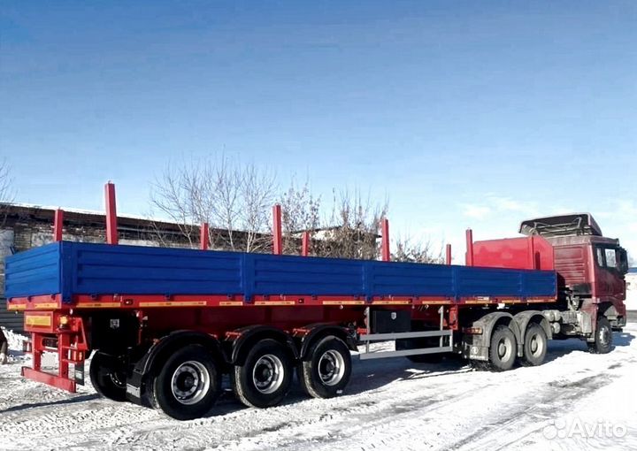 Полуприцеп бортовой Политранс ТСП 94171, 2023