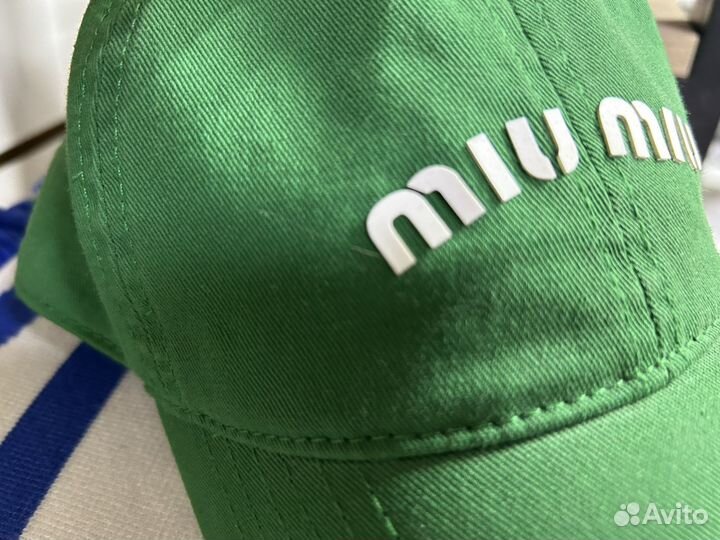 Бейсболка Miu Miu