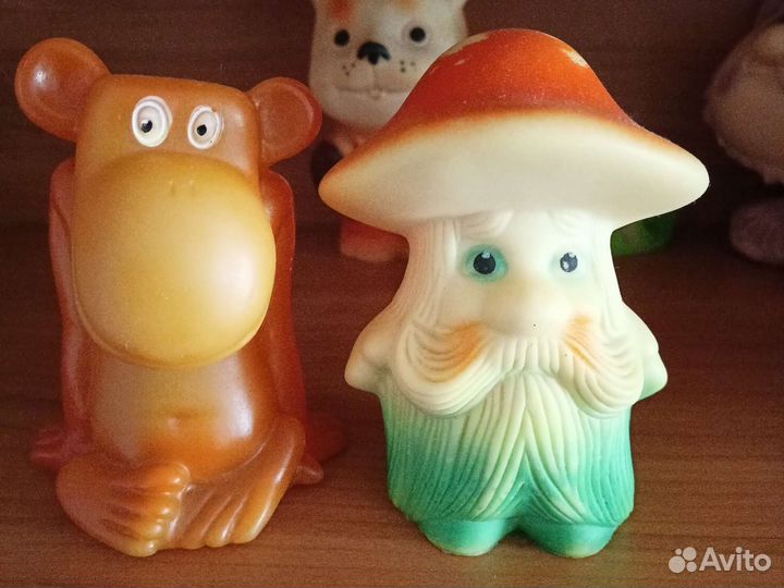 Резиновые игрушки СССР