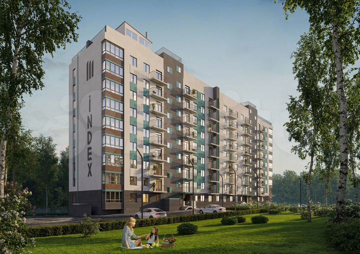 3-к. квартира, 51,3 м², 9/9 эт.