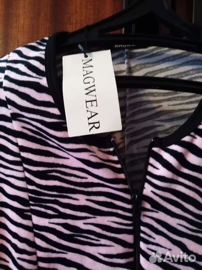 Халат велюровый женский, новый