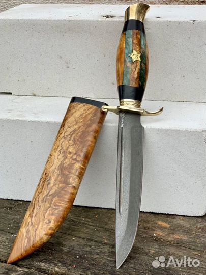 Эксклюзивная финка нквд ручной работы
