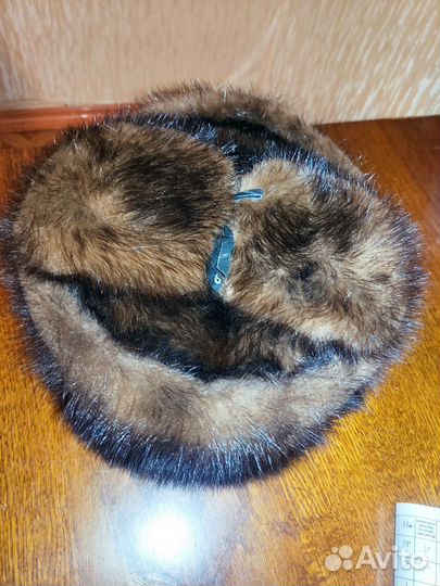 Мужская норковая шапка формовка