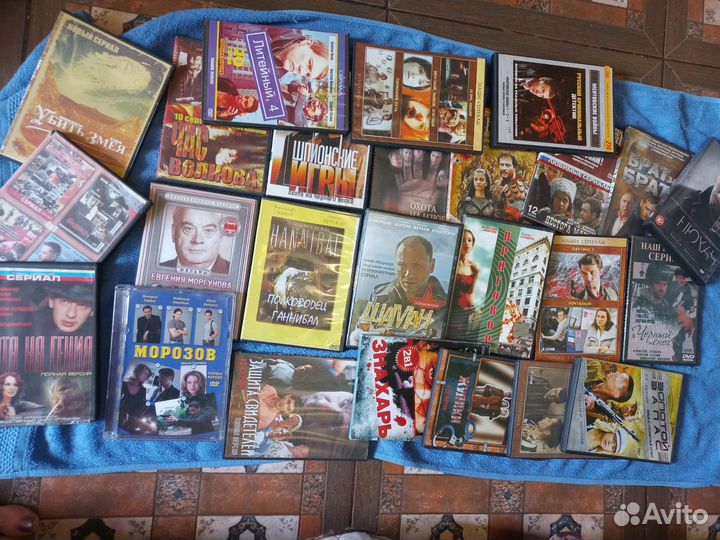 Пакет 25 дисков с фильмами Цена за все