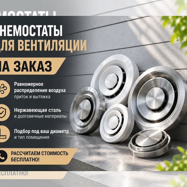 Анемостаты для вентиляции
