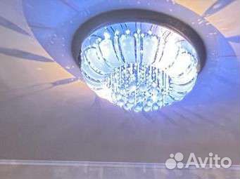 Люстра светодиодная с пультом бу