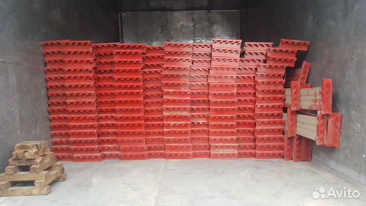 Стеллажи паллетные б/у для склада, мезонин