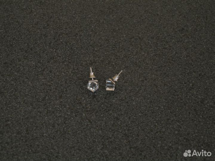 Серьги серебро