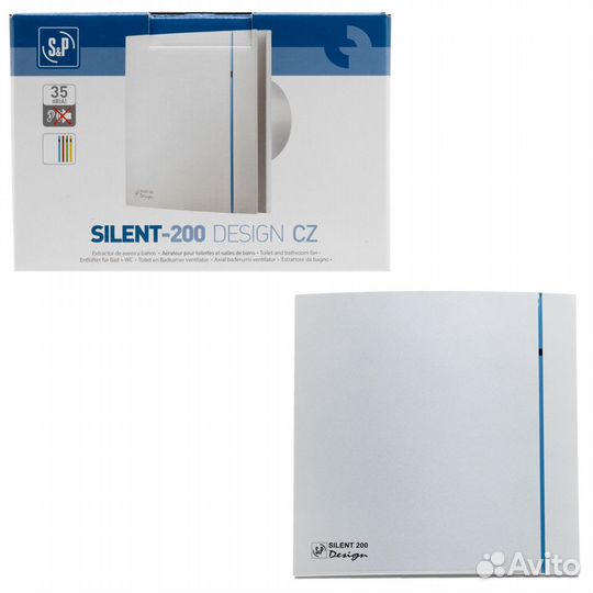 Накладной вентилятор Soler Palau silent-200 CZ des