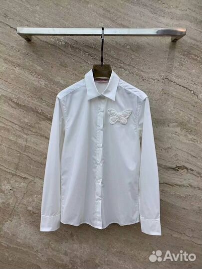 Белая рубашка Valentino