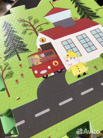 Напольный пазл-коврик Свинка Пеппа Pig Peppa