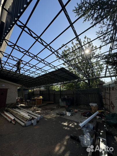 Навесы, Заборы, Входные группы, и др