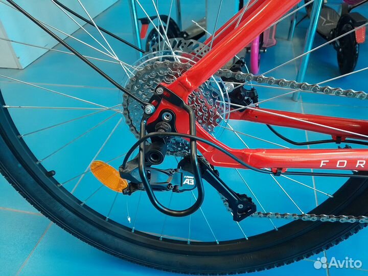 Велосипед Forward Spike 27,5 (2023) красный/белый