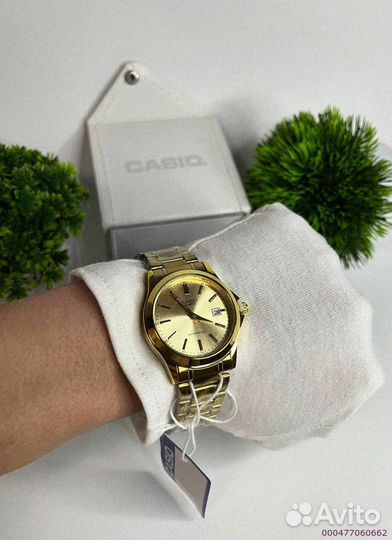 Наручные часы casio золотые (Арт.46871)