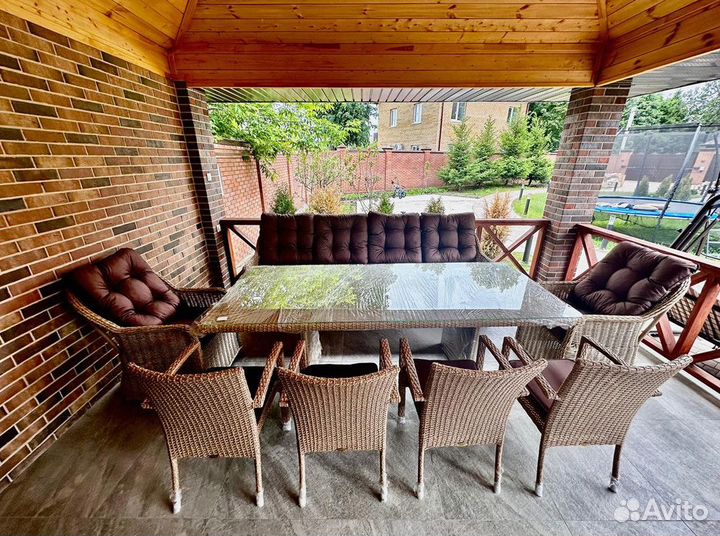 Плетеная мебель для террасы Lite