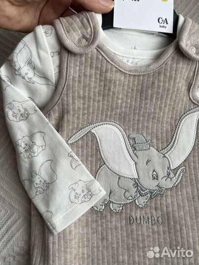 Боди и ползунки слип для мальчика 56 62