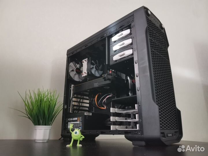 Игровой компьютер Ryzen 2600 Pro + GTX 1080 Ti 11g