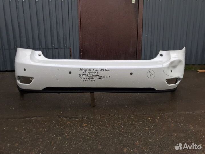 Бампер задний Lexus Rx 3 2009-2015