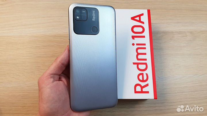 Xiaomi Redmi 10A, 4/128GB, серебро