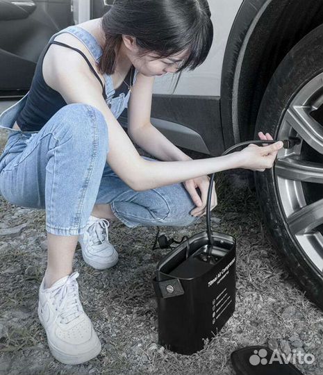 Автомобильный воздушный компрессор 70mai