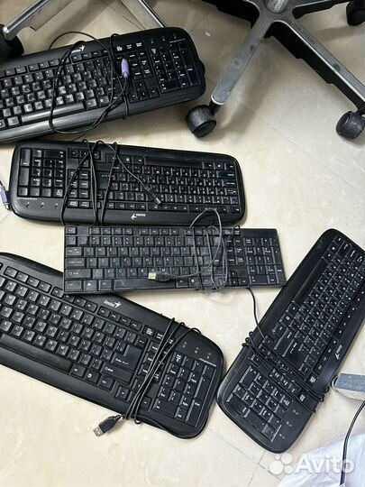 Клавиатура для компьютера Genius ps/2 usb