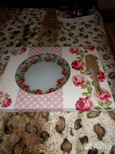 Блюдо для торта с лопаткой