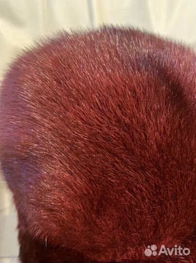 Шапка норковая женская бу