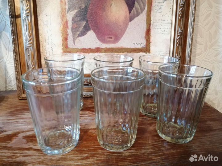 Стаканы граненые СССР